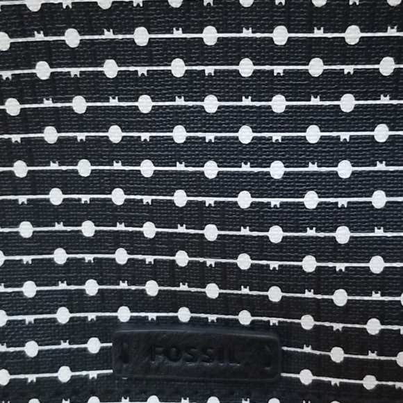 Fossil Campbell Crossbody, in Black Stripe - Picture 2 of 7